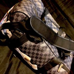 Black Damier Duffle bag